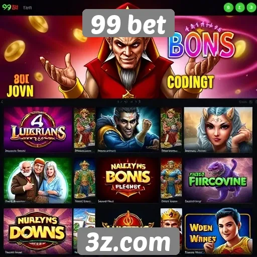Comparativo entre os jogos disponíveis no 99 bet